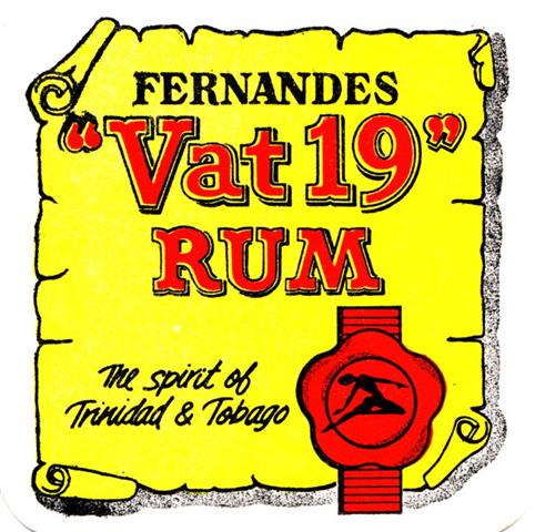 port of spain po-tt fernandes 1a (quad185-vat 19 rum) 